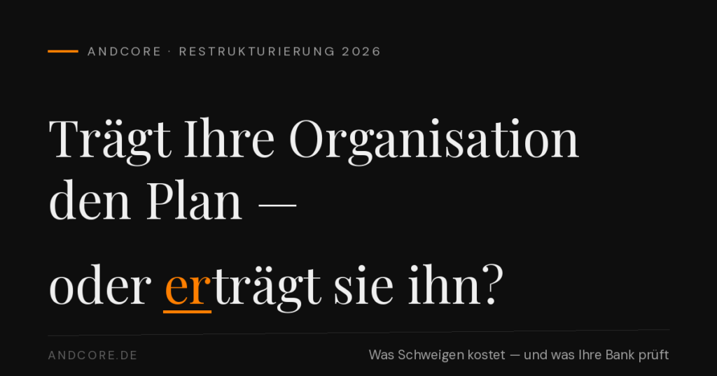 Was Schweigen kostet — und was Ihre Bank prüft. Hero für den Blogbeitrag